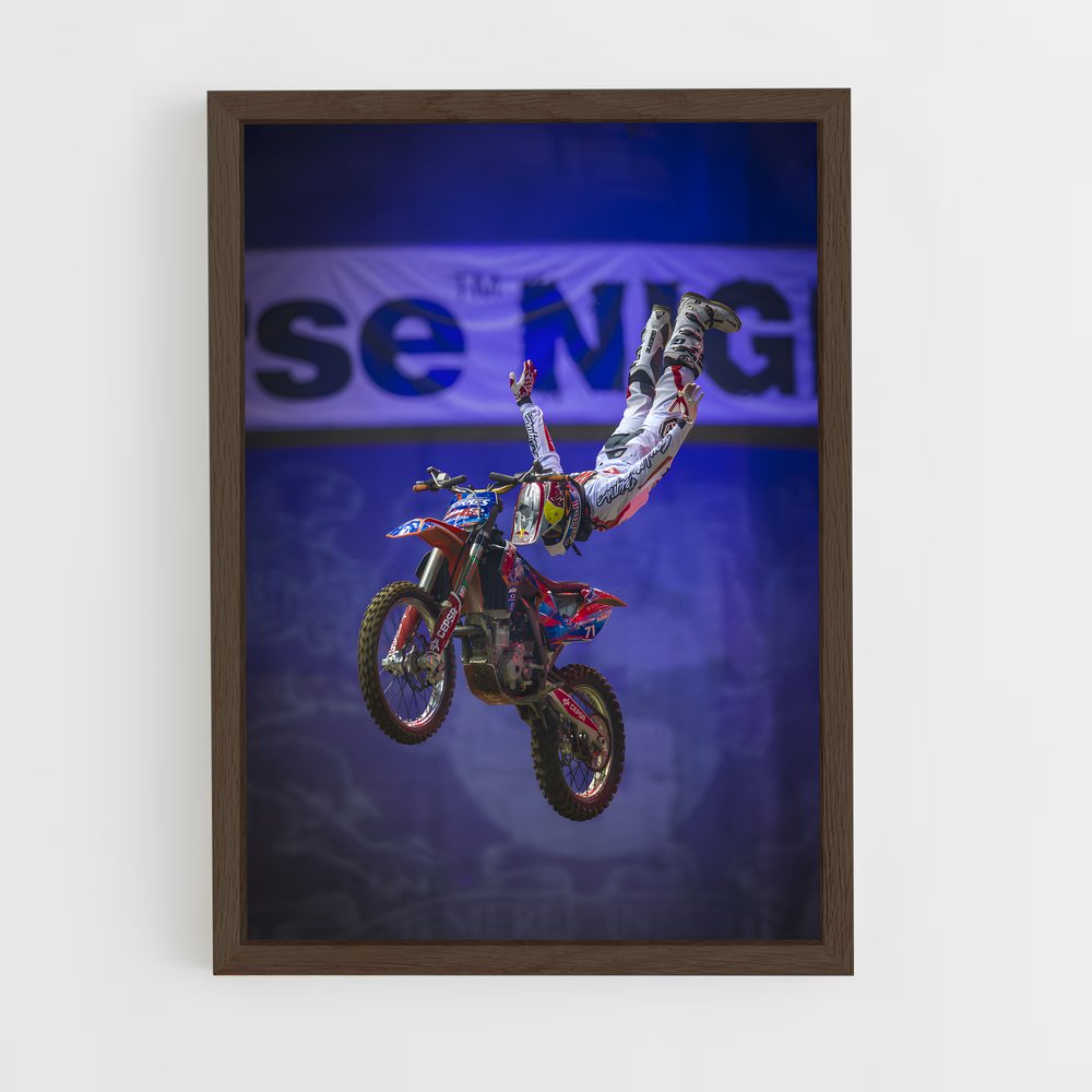 Poster Trickster en Action – affiche Motocross freestyle (vue 5)